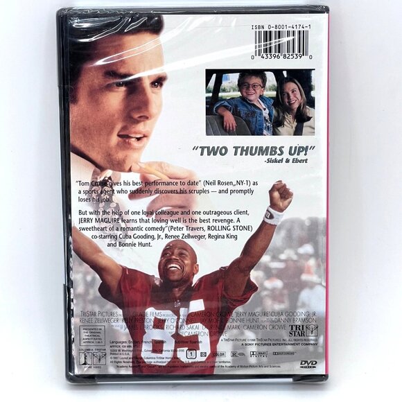 Jerry Maguire DVD Deluxe Widescreen Presentation Romantic Comedy Tom Cruise New - Picture 4 of 14